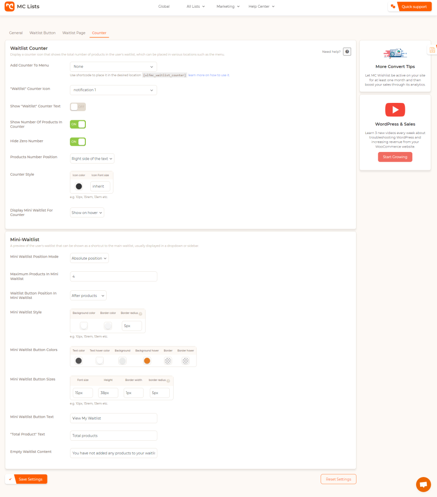 WooCommerce Waitlist - MoreConvert