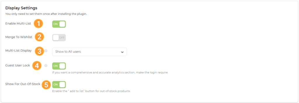 Display Settings - MoreConvert